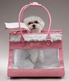East Side Collection - Princess Pink Dog Carrier (Teacup)