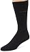 Hugo Boss Men's Boss Black Solid Ribbed Sock