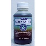 Cola Syrup Upset Stomach Syrup 4 Fl Oz