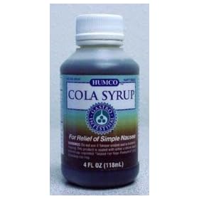 COLA SYRUP ***HUM Size: 4 OZ