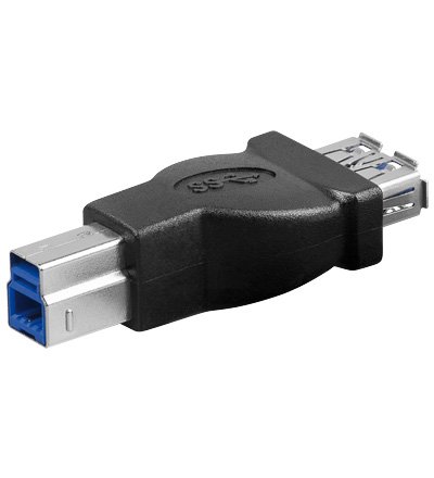Wentronic USB 3.0-Adapter (A-Buchse auf B-Stecker) wei&szlig; Preisvergleich