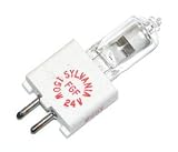 150 watt 24 volt T3.5 Miniature Bi-Pin (G.3) Base Sylvania Light Bulb
