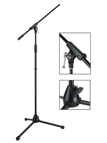 S5B Mikrofonstativ 94 - 160 cm massiver Stahlsockel!!
