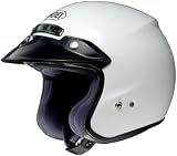 Shoei RJ PLATINUM R SERIES CRUISER WHITE SIZE:XXL MOTORCYCLE Open-Face-Helmet
