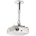 Peerless PARAMOUNT Ceiling/Wall Projector Mount with Adjustable Extension PPA-W - Mounting kit ( extension column, ceiling plate, mounting adapter, horizontal adjuster ) for projector ( Tilt & Swivel ) - cold-rolled steel - white