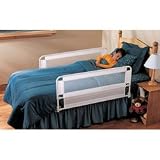 Regalo Hide Away Double Sided Bed Rail - White by Regalo