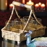 Tracy Porter Artesian Road Wicker Caddy 10,5 x 7 x 10 in/4807480