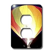 Hot Air Balloons - Colorful Air Balloon - Light Switch Covers - 2 plug outlet cover