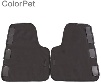 Blishe Waterproof Pet Car Door Cover,fit All Vehicles, Very Easy to Install,comes with Two in One Package- For Left Door and for Right Door, Black in Color