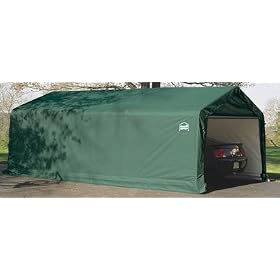 ShelterLogic 20' x 12' x 10' Heavy-Duty Instant Garage by 
