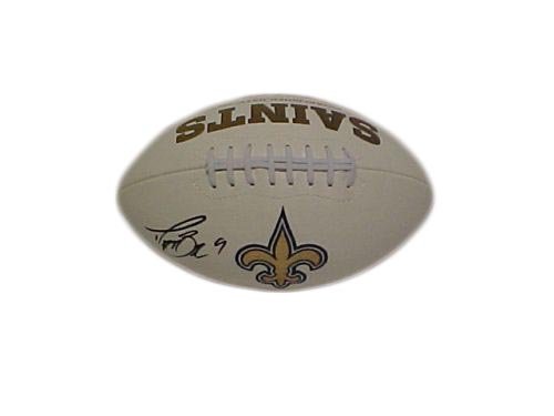 Drew Brees Autographed Full Size New Orleans Saints Football w/ Photo Proof