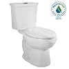 American Standard 2887.216.020 H2Option Siphonic Dual Flush Elongated Toilet, White