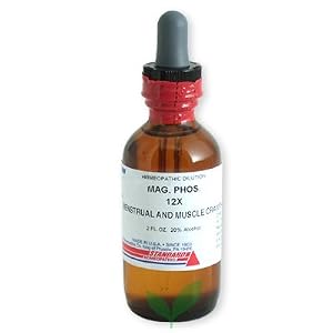 Standard Homeopathic Mag Phos Liquid 12X Cell Salt by 