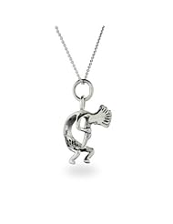 Sterling Silver Kokopelli Pendant