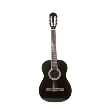 Set A Shopping Price Drop Alert For 38 Inch Steel String Acoustic Guitar - Black Color