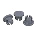 Wheaton W224100-407 Rubber 20mm Stopper with 3-Leg Lyophilization, Gray Bromobutyl/46 (Case of 1000)