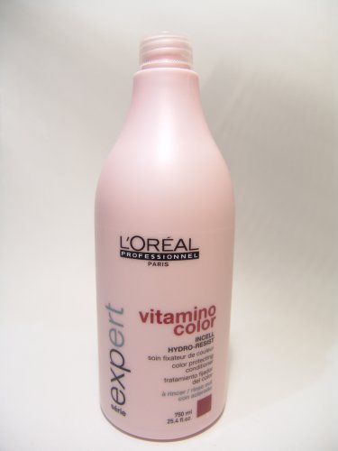L'oreal Serie Expert - Vitamino Color Conditioner 25.4oz/750ml Professional Size