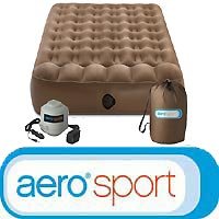 AeroBed - O5811 - Sport All Terrain Camping Air Mattress - Brown - Twin by AeroBed
