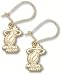 Miami Heat 14K Gold Dangle Earrings
