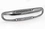 Braided Edge Sterling Silver Classic Hair Barrette Clip