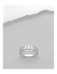 CZ Ring In 92.5 Sterling Silver