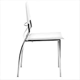 Zuo Trafico Side Chair, White