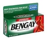 BENGAY CREAM GREASELESS