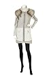 Faux Fur Collar Padded Parka