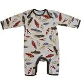 from Powell Craft Powell Craft 100 Cotton Vintage Racing Car Design Baby Boys Jumpsuit Romper - A great baby gift! , Size : 0-6 Months