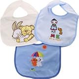 Bee Bo Embroidered Bibs