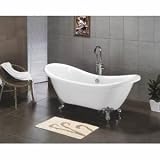 Trueshopping Double Ended Slipper Freestanding Bath Large Claw
