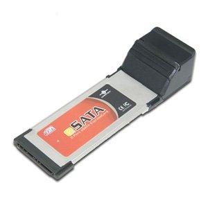 Vantec UGT-ST450CB SATA/eSATA II PCI Express CardBus Black