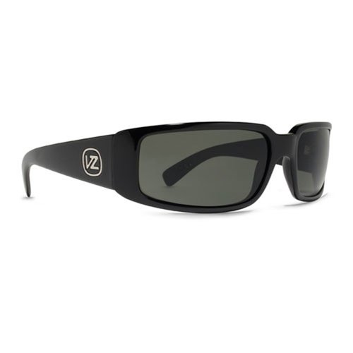 VON ZIPPER SHAM BLACK PLASTIC SUNGLASSES