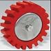 Red-Tred? Eraser Wheel with Included Hub Assembly Image