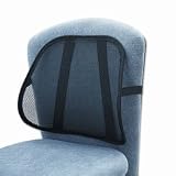 SAFCO PRODUCTS / Mesh backrest, black, 17-1/2w x3-1/8d x 15h / SAF7153BL / Sold as 1 Each / Mfr Part # 7153BL \*/ Mesh backrest, black, 17-1/2w x3-1/8d x 15h