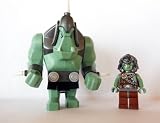LEGO Troll Warrior and Sand Green Troll Mini-figure