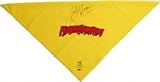 Hulk Hogan Autographed Hulkamania Gold Bandana