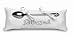 Baby : Blessed Jeweled Cross Silverplated Spoon on Pillow