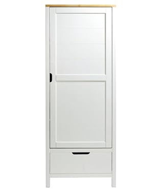 East Coast Colby Wardrobe - White