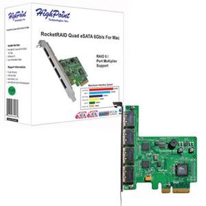 NEW RocketRAID Quad for Mac (Controller Cards)