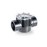 Pentair 263047 3-Way, 2-Inch CPVC Solar Pool Diverter Valve, Grey/Black