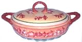 Review   / Fall Leaf thanksgiving CASSEROLE covered SERVING DISH