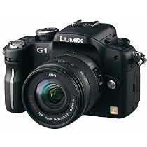 <strong><a href='http://www.it-firstcare.com/view_company.php?from=Panasonic&pageid=1'>Panasonic</a></strong> Lumix DMC-G1 12.1MP Digital SLR Camera with Lumix G Vario 14-45 mm f/3.5-5.6 ASPH Mega OIS Lens (Black)