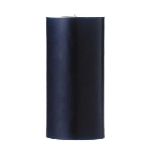 Colonial Candle Indigo Blue 3 X 6 Unscented Smooth Pillar