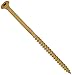 The Hillman Group 47862 Power Pro Star Drive Outdoor Wood Screw, 10-Inch x 4-Inch, Bronze Ceramic Coated