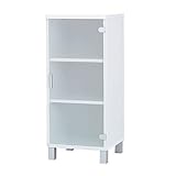 アイリスオーヤマ LGシリーズ ガラス キャビネット LGW‐9040G ホワイト