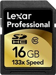 Best Buy Lexar Professional 16GB SDHC 133x Class 10 Flash Memory Card