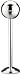 Wesco 390 004-41 Abfallsammler Ashboy wall Edelstahl