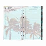 PLANNER REFILL, COASTLINES 2-PAGE/DAY 2007 (JAN.-DEC. 07), 3-3/4 X 6-3/4