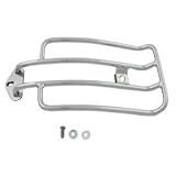 91-04 Harley FXD 9.5 x 6 Steel Chrome Contour Motorcycle Luggage Rack - Frontiercycle... by V-Twin